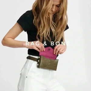 ⭐️HOST PICK⭐️ BNWT Rag & Bone Atlas belt  bag in Olive colour